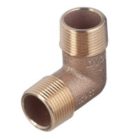 Угол Viega (317980) 3/4 НР(ш) х 3/4 НР(ш) бронзовый