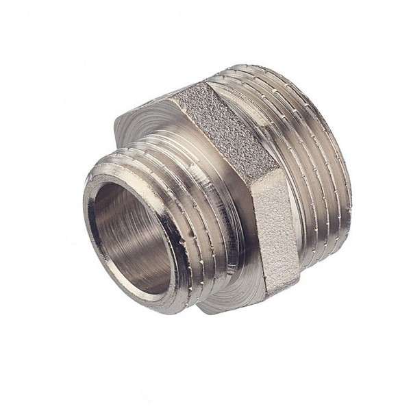 Ниппель переходный VALTEC (VTr.580.N.0504) 3/4 НР(ш) х 1/2 НР(ш) латунный