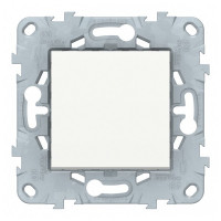 Переключатель Schneider Electric Unica NEW NU520518 одноклавишный перекрестный скрытая установка белый