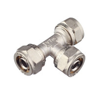 Тройник VALTEC (VTm.331.N.161616) 16 обж(ц) х 16 обж(ц) х 16 обж(ц)