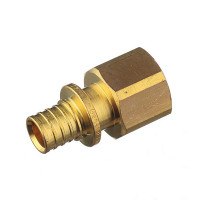 Соединитель прямой Stout (SFA-0002-001612) 16 мм х 1/2 ВР(г) латунный