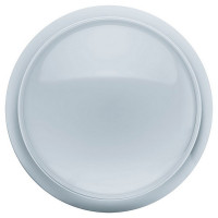 Светильник светодиодный накладной Navigator NBL-P-24-4K-WH-LED d310х87 мм 24 Вт 165-265 В 4000К холодный белый свет опал IP65 круглый с влагозащитой