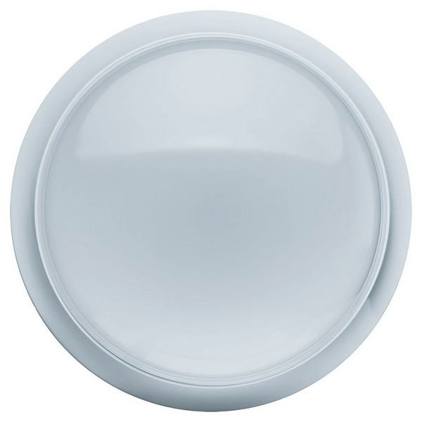 Светильник светодиодный накладной Navigator NBL-P-24-4K-WH-LED d310х87 мм 24 Вт 165-265 В 4000К холодный белый свет опал IP65 круглый с влагозащитой