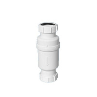 Сифон McAlpine MacValve d40 мм пластиковый компрессионное соединение