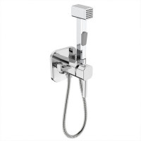 Смеситель с гигиеническим душем IDDIS Spring 004SBS0i08 встраиваемый