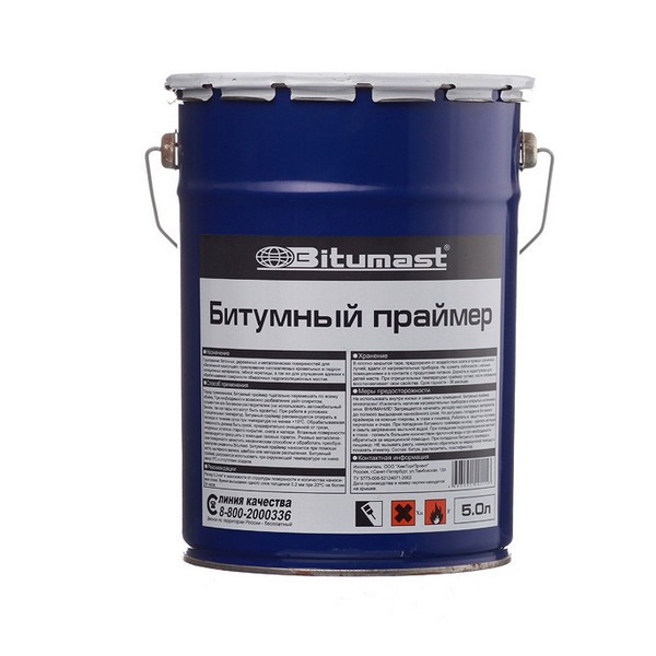 Праймер битумный Bitumast 4,2 кг/5 л