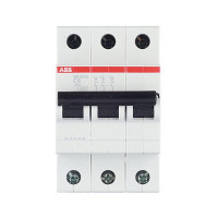 Автоматический выключатель ABB SH203L (2CDS243001R0064) 3P 6А тип C 4,5 кА 400 В на DIN-рейку