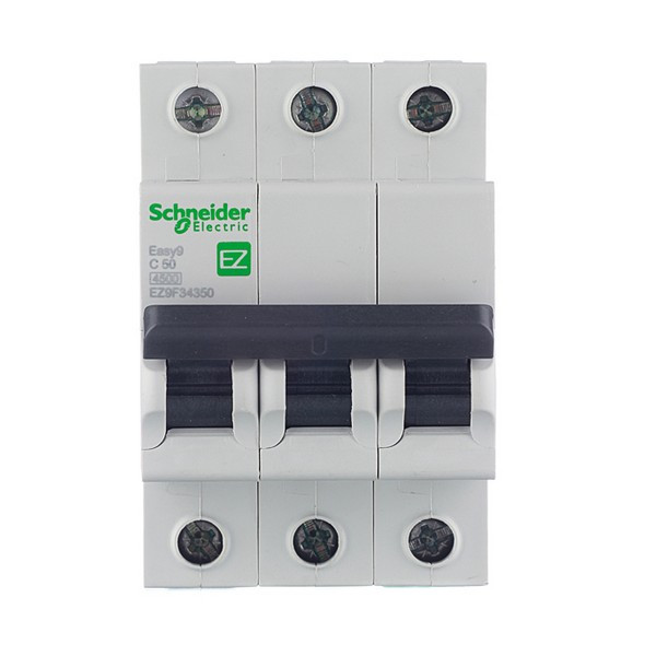 Автоматический выключатель Schneider Electric Easy9 (EZ9F34350) 3P 50А тип C 4,5 кА 400 В на DIN-рейку