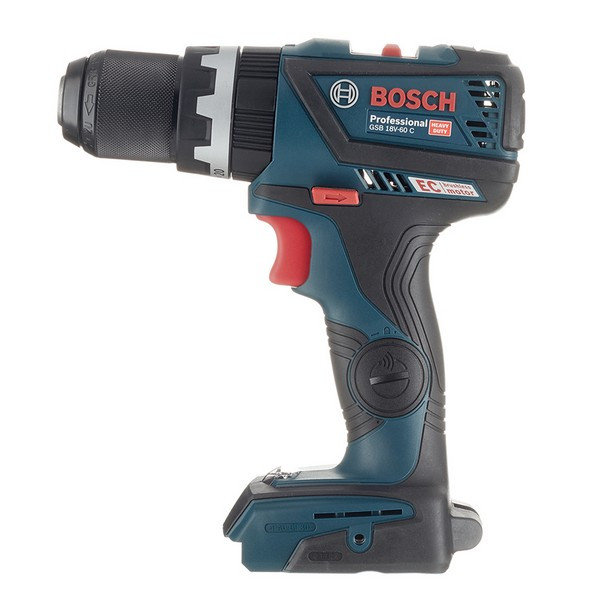 Дрель-шуруповерт аккумуляторная ударная Bosch GSB 18V-60 C (06019G2102) 18В Li-Ion без АКБ и ЗУ