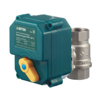 Кран шаровой с электроприводом латунный Neptun Bugatti Pro (NEPBugPro12-34) 3/4 ВР(г) х 3/4 ВР(г) мини прямой 12 В