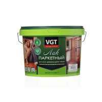 Лак акриловый паркетный VGT бесцветный 2,2 кг матовый