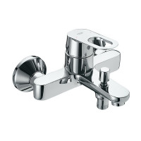 Смеситель для ванны и душа GROHE BauLoop 23341000 DN15 с коротким изливом однорычажный без лейки