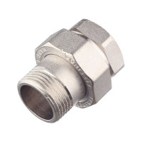 Американка прямая Stout (SFT-0041-000001) 1 ВР(г) х 1 НР(ш) латунная