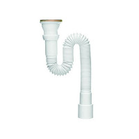 Сифон для мойки WIRQUIN 30717985 1 1/2"х40/50 с выпуском D 70 мм L 1200 мм