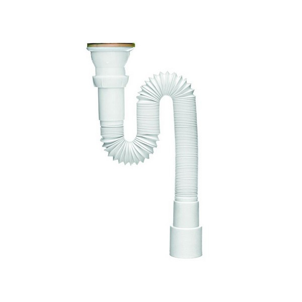 Сифон для мойки WIRQUIN 30717985 1 1/2"х40/50 с выпуском D 70 мм L 1200 мм