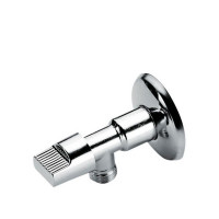 Кран Tiemme 1/2 НР(ш) x 3/8 НР(ш) для подключения смесителя хром