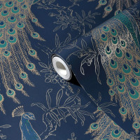 Обои бумажные Rasch UK collections 2019 215700 (0,53х10 м)
