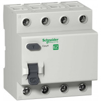 УЗО Schneider Electric Easy9 (EZ9R64440) 40А 300 мА 4P тип АС 4,5 кА