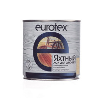 Лак алкидно-уретановый яхтный Eurotex бесцветный 0,75 л полуматовый