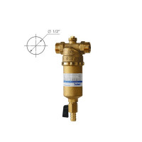 Предфильтр BWT Protector Mini для горячей воды прямая промывка 1/2 НР(ш) х 1/2 НР(ш)