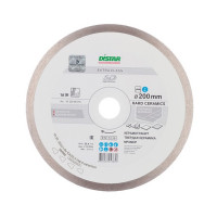 Диск алмазный по керамике Distar 5D (11120048015) 200x25,4x1,6 мм мм сплошной мокрый рез