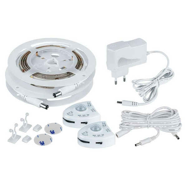 Лента светодиодная SMD 3528 Navigator 3000К теплый белый свет 3 Вт 100-240 В 1,2 м с датчиком движения комплект (2 шт.)