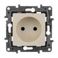 Розетка Legrand Etika 672320 скрытая установка слоновая кость без заземления