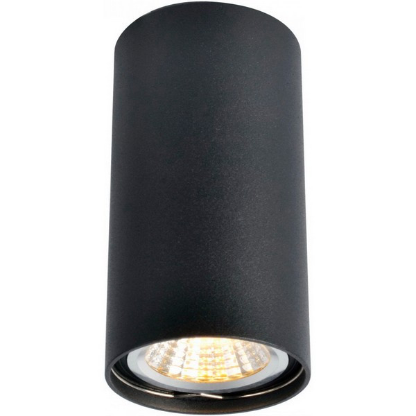 Светильник накладной ARTE LAMP (A1516PL-1BK) GU10 d56x100 мм 35 Вт 220 В IP20 цилиндрический черный