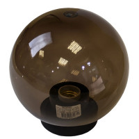 Светильник уличный SVET Анелма (SV0118-0074) E27 60 Вт черный круглый IP44 d200х210 мм
