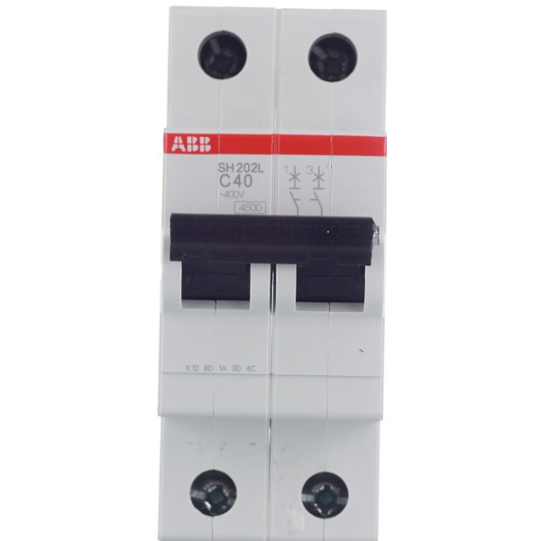 Автоматический выключатель ABB SH202L (2CDS242001R0404) 2P 40А тип C 4,5 кА 400 В на DIN-рейку