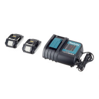 Аккумулятор Makita 197143-8 18В 1,5Ач Li-Ion с зарядным устройством в комплекте (2 шт.)