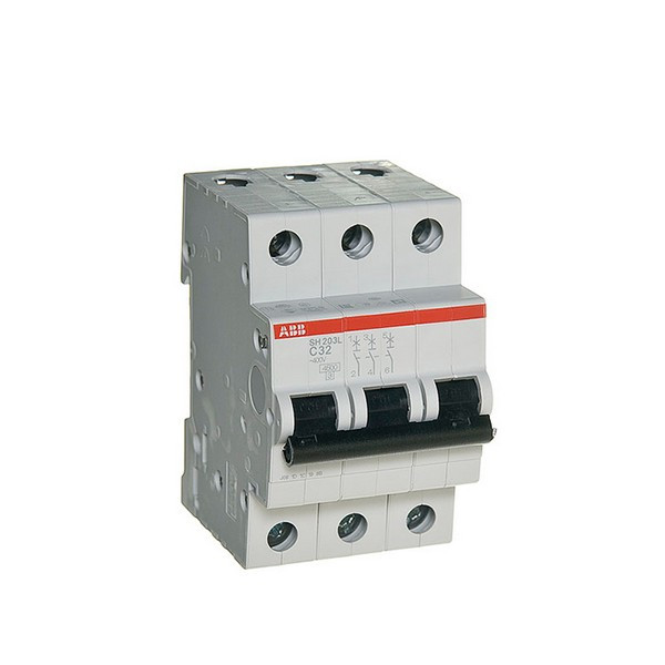 Автоматический выключатель ABB SH203L (2CDS243001R0324) 3P 32А тип C 4,5 кА 400 В на DIN-рейку