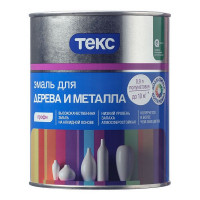 Эмаль алкидная Текс Профи основа А полуматовая 0,9 л