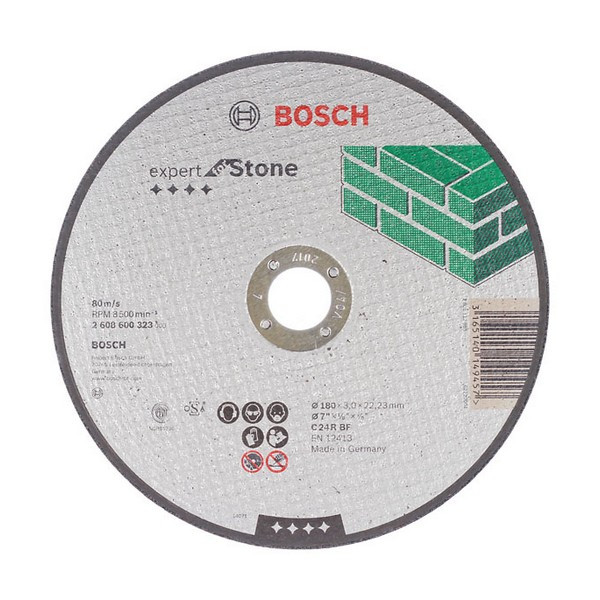 Круг отрезной по камню Bosch (02608600323) 180х22х3 мм