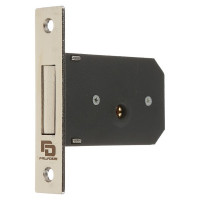 Замок врезной Palladium 0156F SN универсальный (никель) 5 ключей