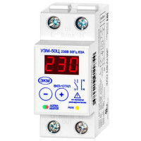 Устройство защиты модульное Меандр УЗМ-50Ц (7436398/11854) 220 В 63 А тип AC 2P