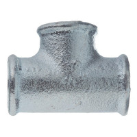 Тройник Gebo (130-4V) 1/2 ВР(г) х 1/2 ВР(г) х 1/2 ВР(г) чугунный оцинкованный