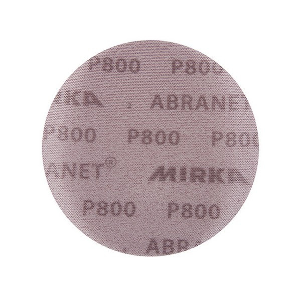 Диск шлифовальный Mirka Abranet d125 мм P800 на липучку сетчатая основа (5 шт.)