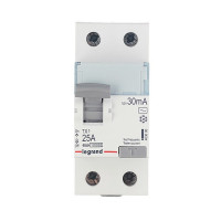 УЗО Legrand TX3 (403000) 25А 30 мА 2P тип АС 6 кА