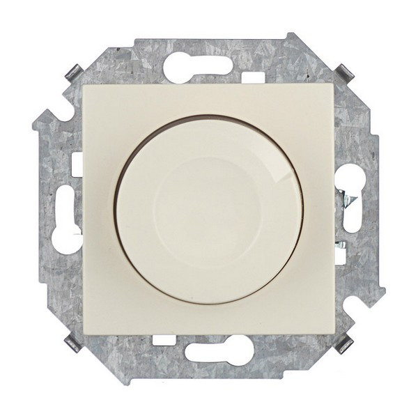 Диммер Simon 15 1591311-031 скрытая установка слоновая кость 40-500 Вт поворотно-нажимной
