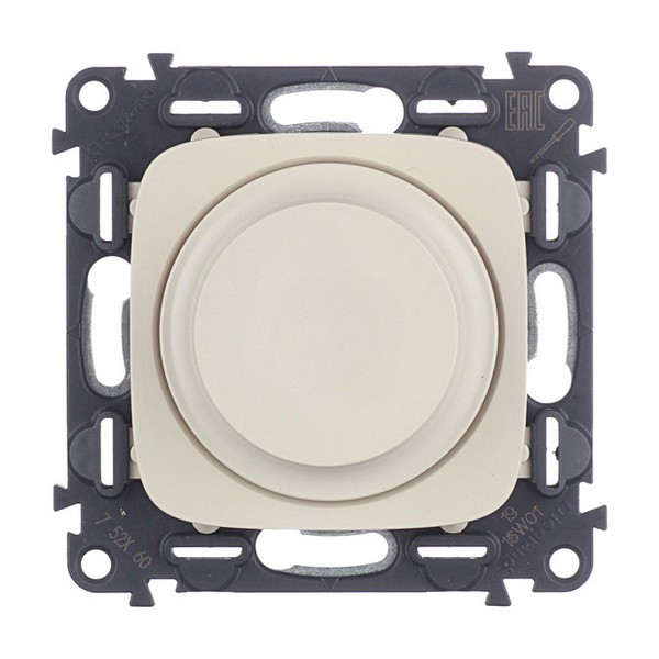 Диммер Legrand Valena Allure 752860 скрытая установка слоновая кость 5-300 Вт IP40