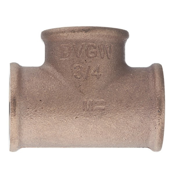 Тройник Viega (264246) 3/4 ВР(г) х 3/4 ВР(г) х 3/4 ВР(г) бронзовый