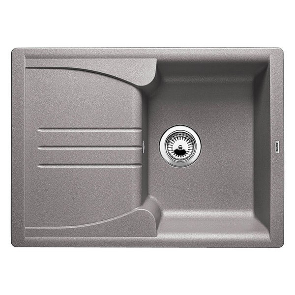 Мойка для кухни BLANCO ENOS 40 S 513800 680х500х175 мм врезная прямоугольная с крылом композит гранит алюметаллик