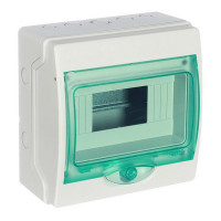 Щит распределительный навесной Schneider Electric Kaedra пластиковый IP65 200х195х112 мм 8 модулей