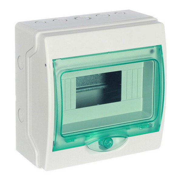 Щит распределительный навесной Schneider Electric Kaedra пластиковый IP65 200х195х112 мм 8 модулей