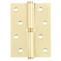 Петля Palladium N 613-S-4 SB левая разъемная 100х75 мм матовая латунь