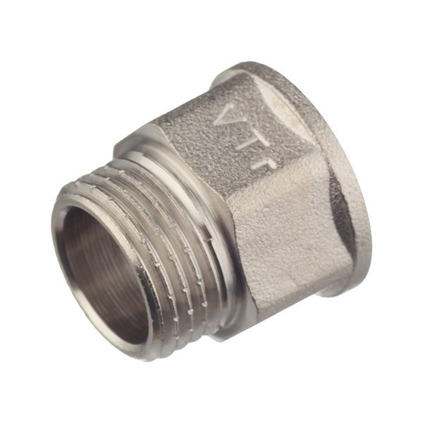 Удлинитель VALTEC (VTr.197.N.0415) 15 мм х 1/2 ВР(г) х 1/2 НР(ш) латунный