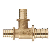 Тройник Stout (SFA-0014-252020) 25 х 20 х 20 мм латунный