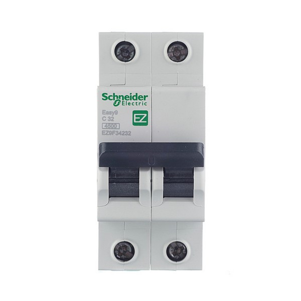Автоматический выключатель Schneider Electric Easy9 (EZ9F34232) 2P 32А тип C 4,5 кА 400 В на DIN-рейку