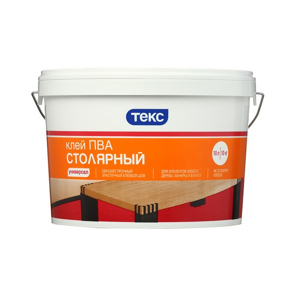 Клей ПВА Текс Столярный универсал 10 кг